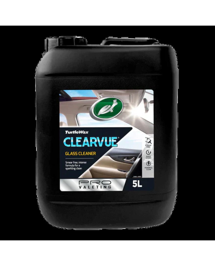 TURTLE WAX CLEARVUE GLASS CLEAN 5LTR X1 EN